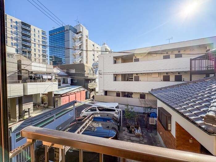 石井ハイツの室内からの展望