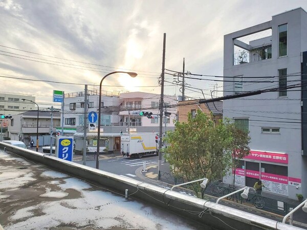 室内からの展望