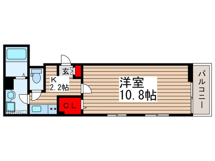 パティオの間取り図