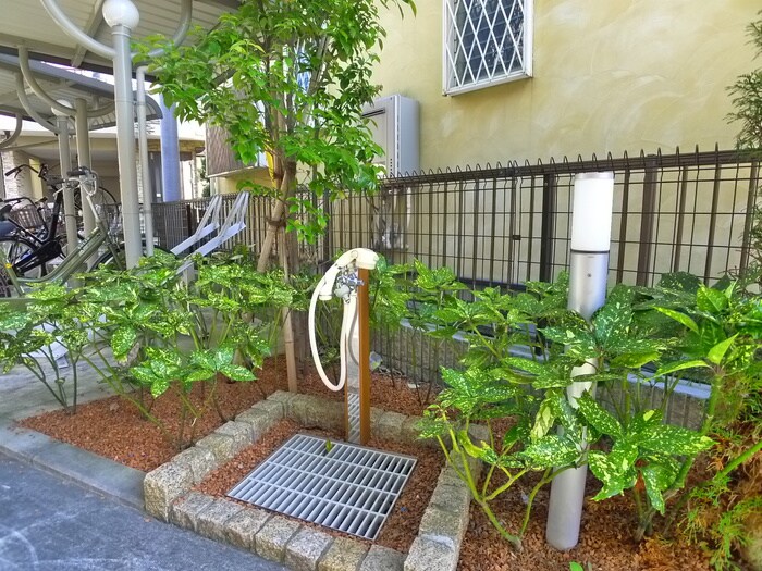 パティオの建物設備