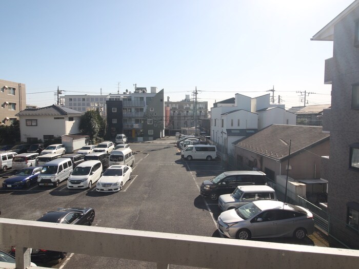 レモンハウス多摩川の室内からの展望