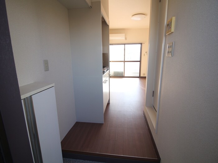 レモンハウス多摩川の玄関