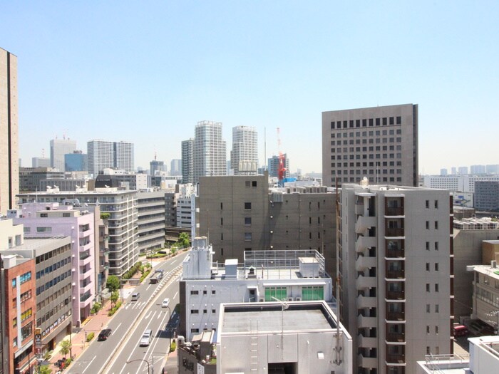 フルール田町の室内からの展望