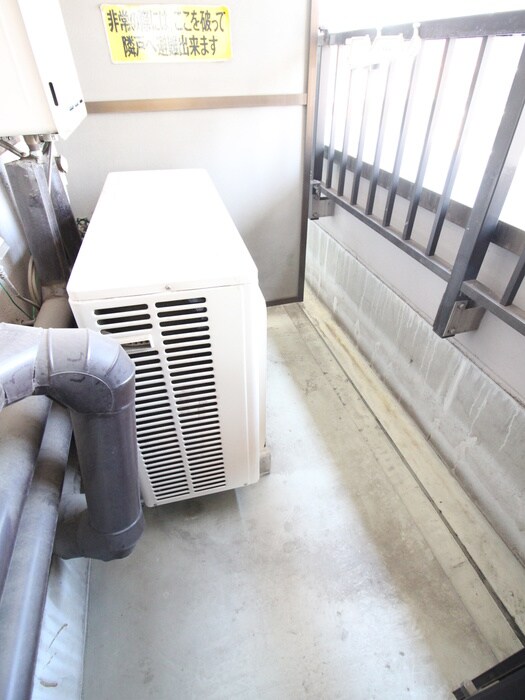 フルール田町のベランダ・バルコニー