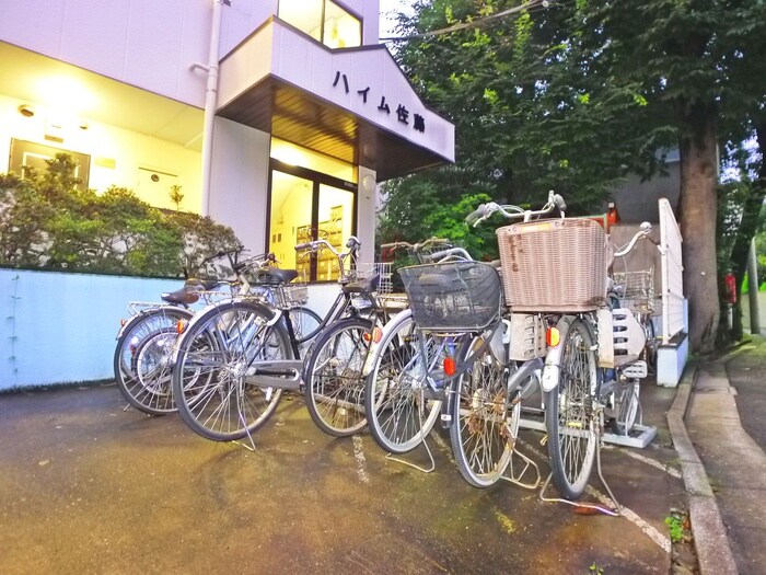 ハイム佐藤の駐輪場