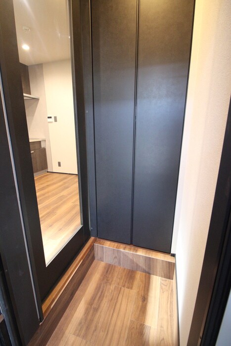 ハピネスアイル大成の玄関