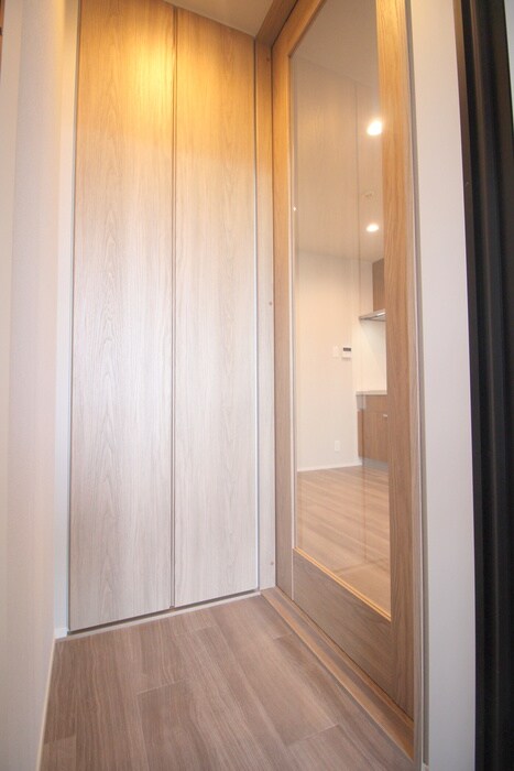 ハピネスアイル大成の玄関