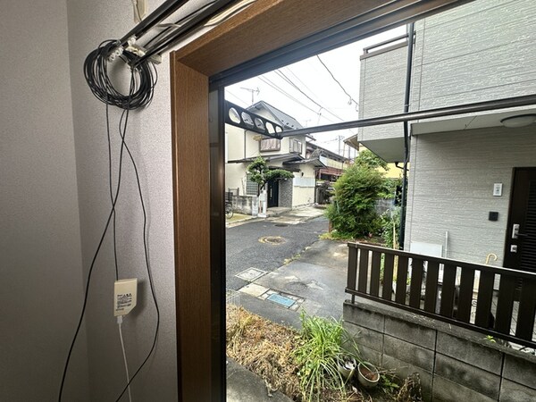 室内からの展望