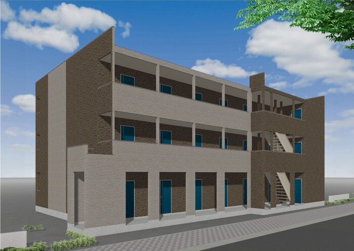 サイプレスの森Ⅲの建築中