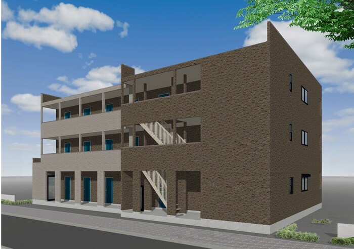 サイプレスの森Ⅲの建築中