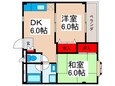 市原マンションの間取図