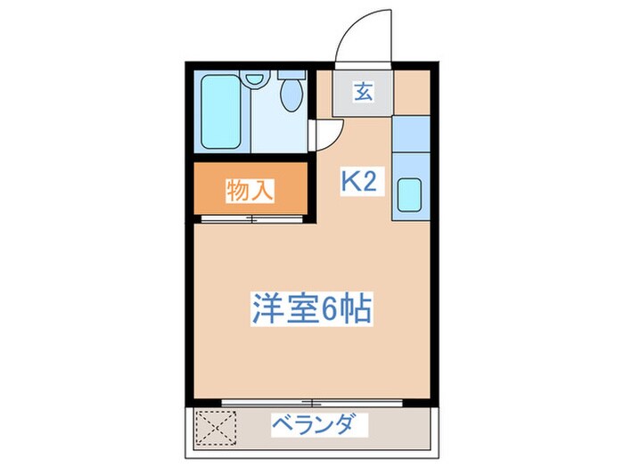ＫＥＮ　ＣＩＴＹ　ＯＮＥの間取り図