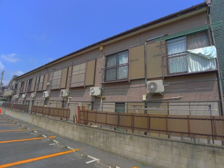 越谷コ－ポ1号棟外観写真