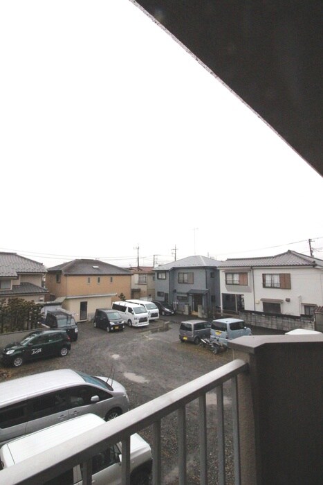 緑ケ丘マンションの室内からの展望