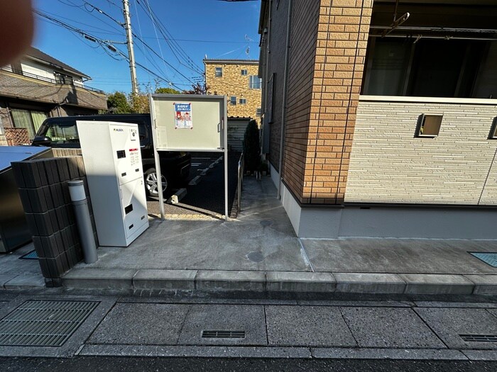 シオンジェルメの駐輪場