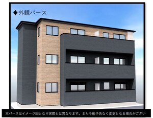 仮)江戸川区西瑞江ｱﾊﾟｰﾄ2期1号棟外観写真