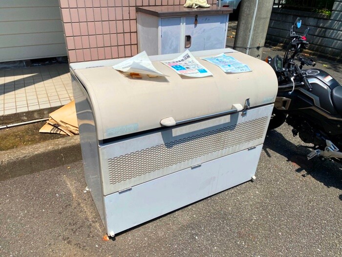 アップルハイツみさをの駐輪場