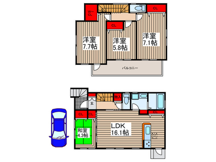 間取図