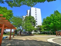 稲毛ファミ－ルハイツ1号棟の外観写真