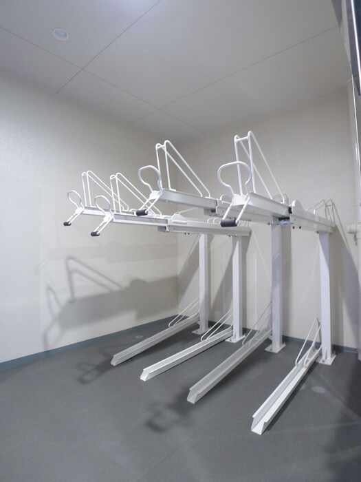 DIMORA北千住の駐輪場