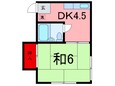 タマハイツの間取図