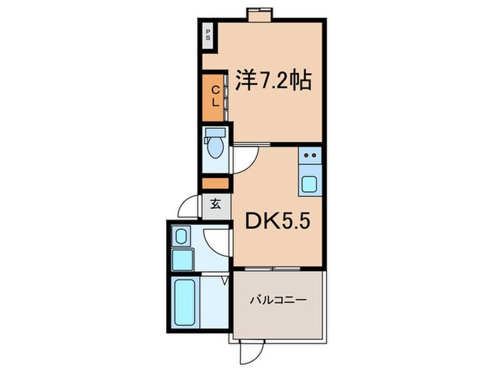 ベイコートの間取り図