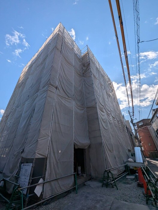 ベイコートの建築中