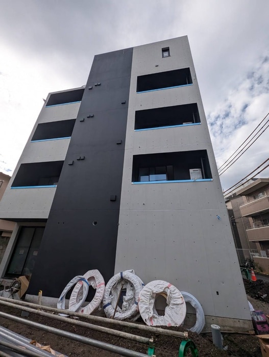 ベイコートの建築中