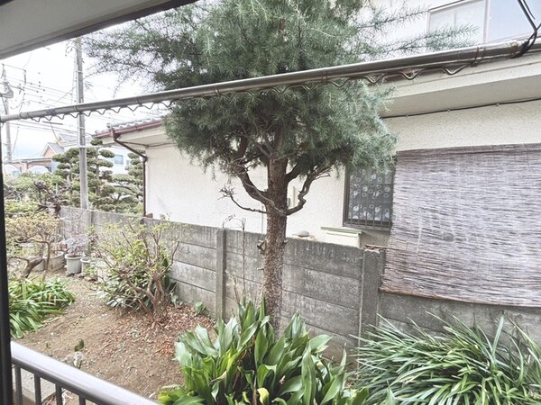 室内からの展望