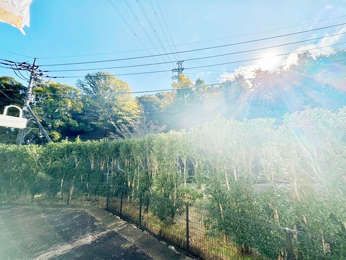 メゾンやまさきの室内からの展望