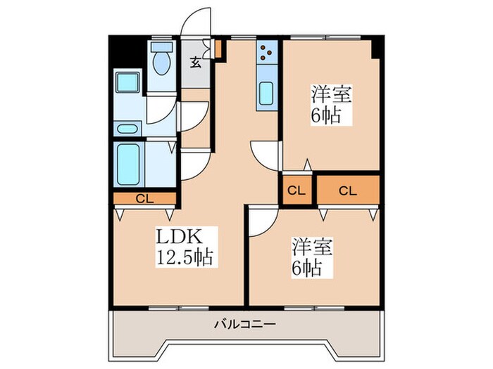 シャルマンの間取り図