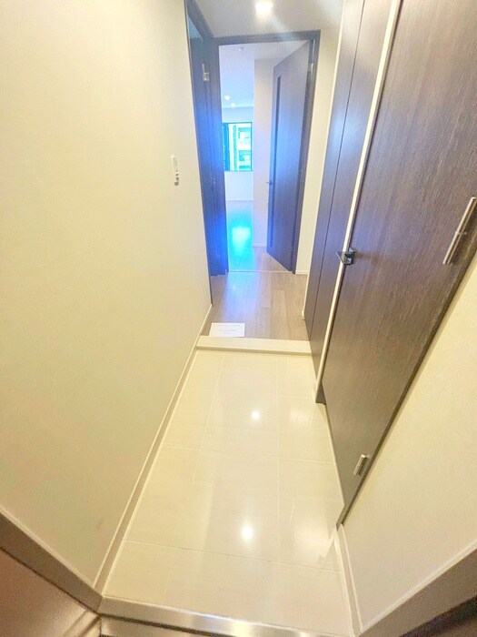 ﾘﾋﾞｵﾚｿﾞﾝ月島ｽﾃｰｼｮﾝﾌﾟﾚﾐｱの玄関