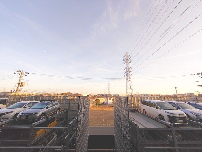 シエリア幕張（３０５）の室内からの展望