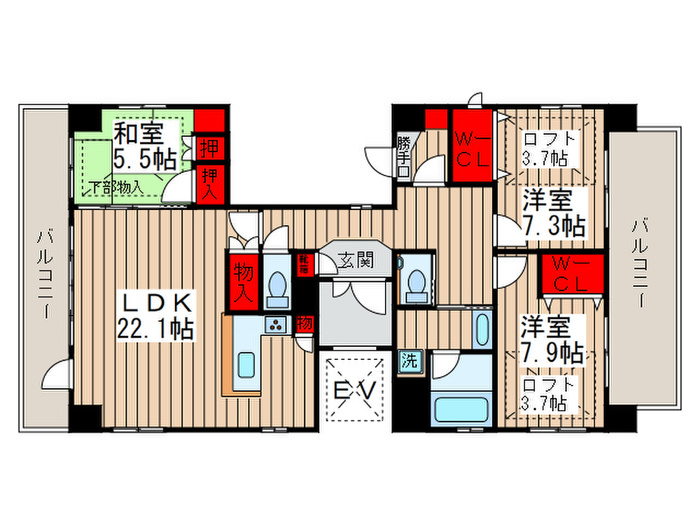 間取図