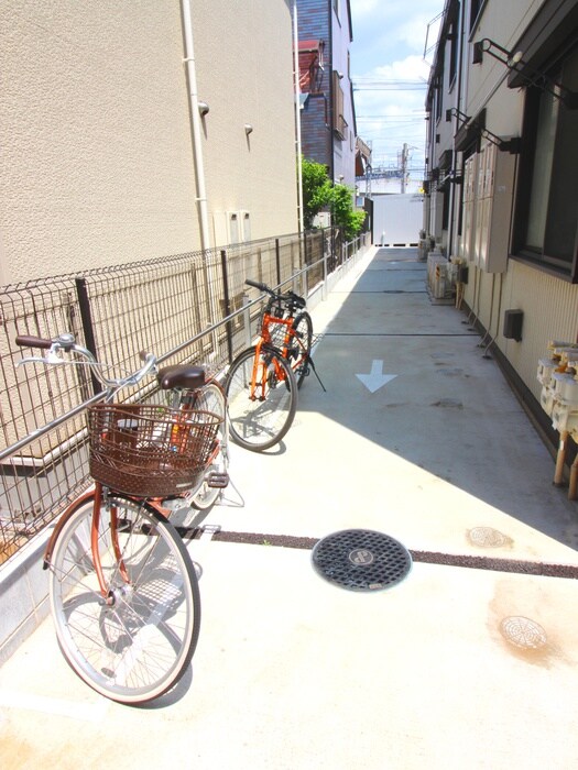 ＭＫハウスの駐輪場