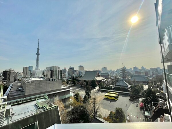 室内からの展望