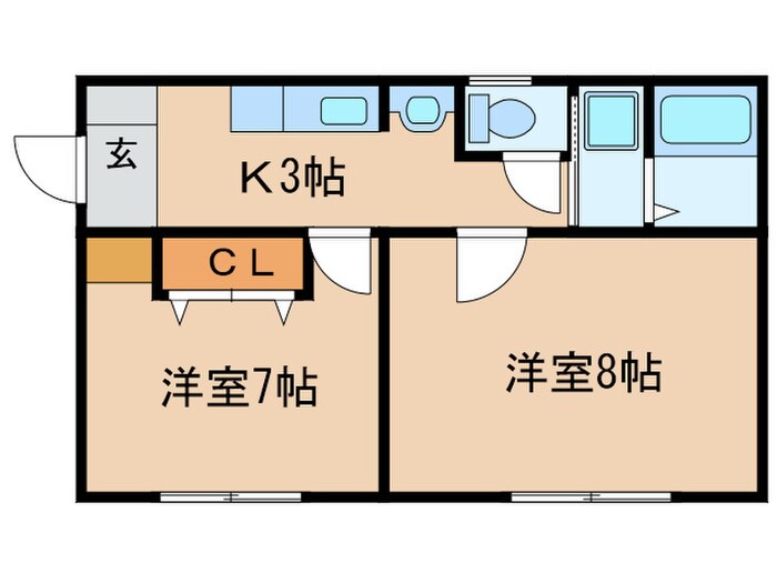 Sonare Quartet石神井の間取り図