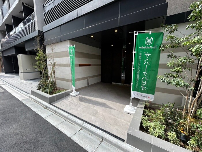 ザ・パークハビオ日本橋三越前のエントランス部分