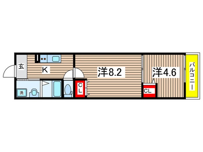 グランドレジデンス都町の間取り図