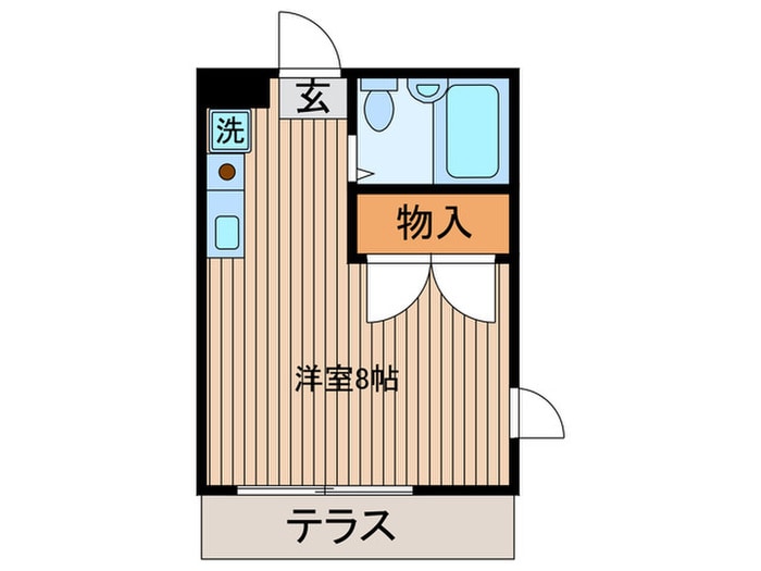 ｃｏｓｍｏｓ東北沢の間取り図