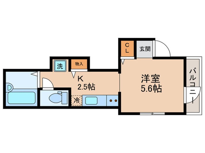ＵＮＯ小石川（１Ｆ）の間取り図