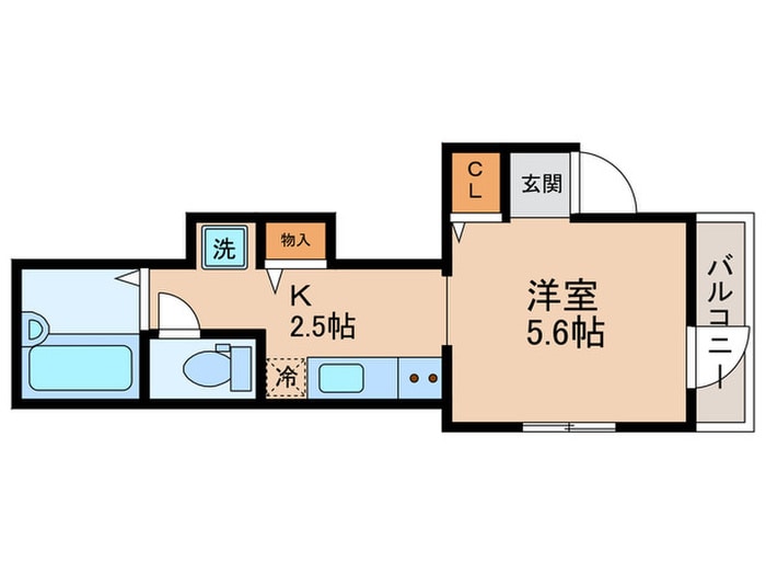 ＵＮＯ小石川（１Ｆ）の間取り図