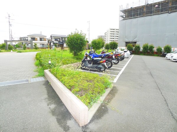 バイク置き場