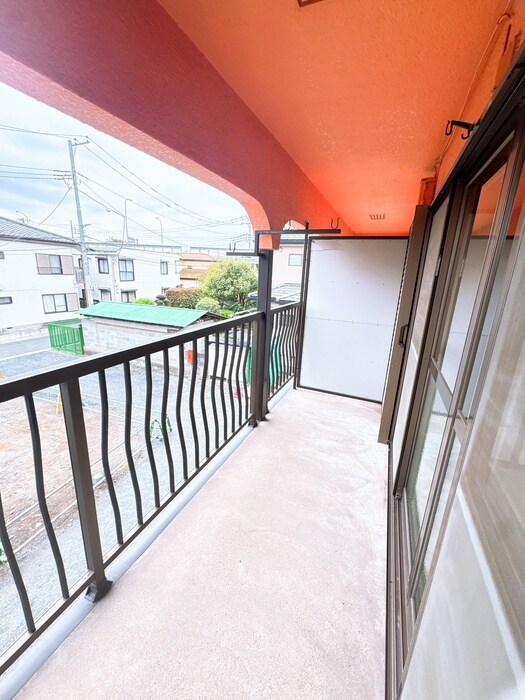 第六三上コ－ポのベランダ・バルコニー