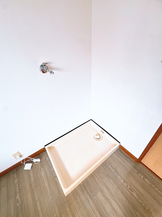 第六三上コ－ポの洗濯機置場