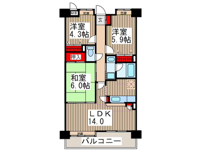 間取図