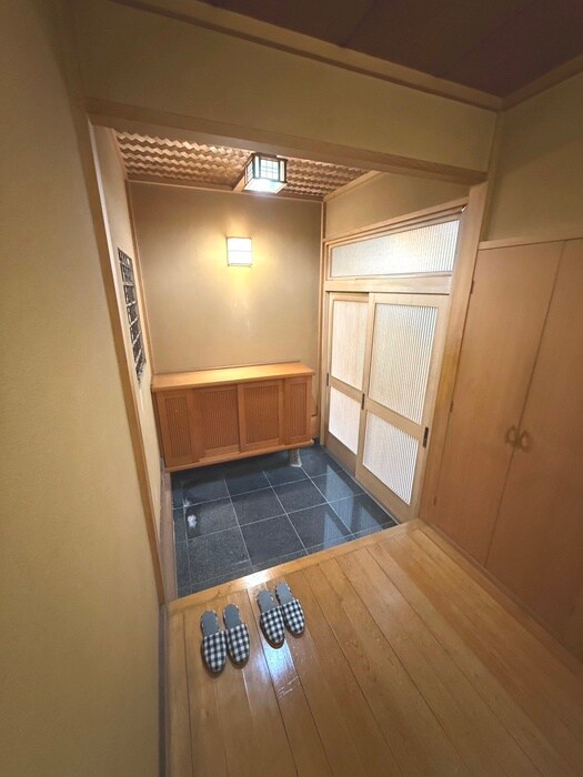 萩山町貸家322の玄関