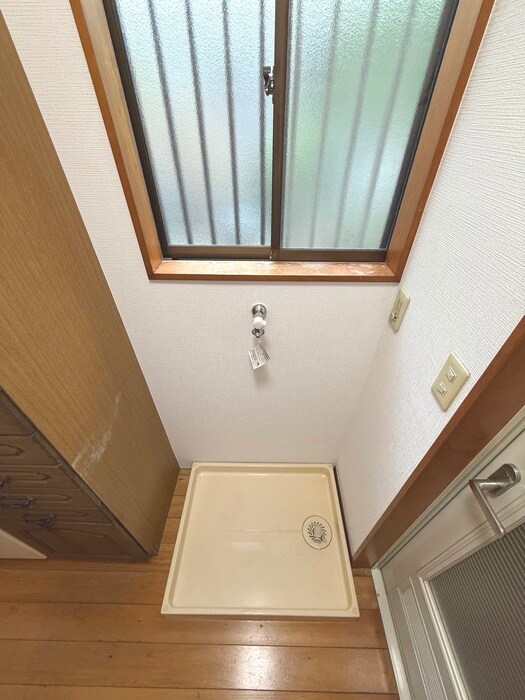 萩山町貸家322の洗濯機置場