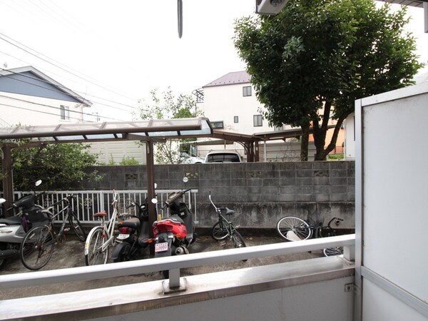 室内からの展望