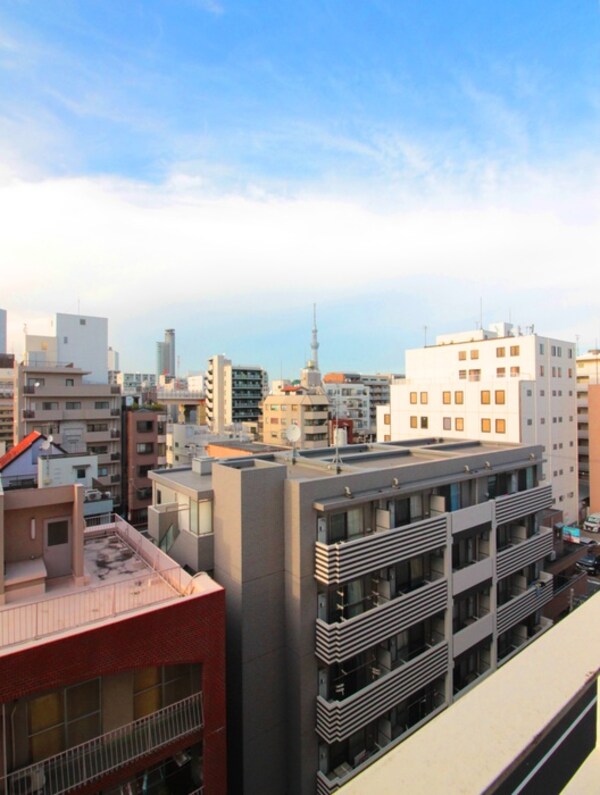 室内からの展望